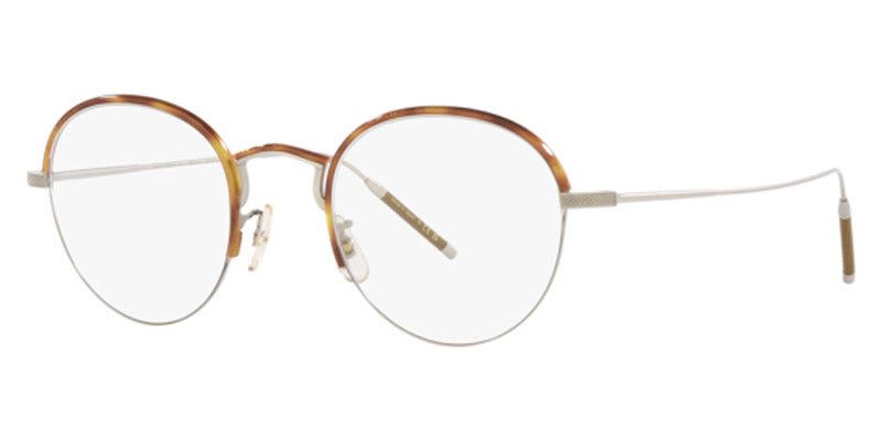 Oliver Peoples® Tk-6 OV1290T 5036 47 - Silver/Amber Tortoise Eyeglasses