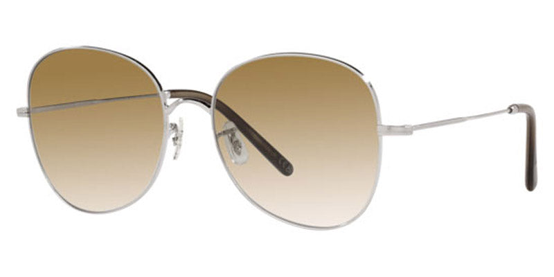 Oliver Peoples® Eliane OV1313 5063 56 - Brushed Silver/Honey Gradient Sunglasses