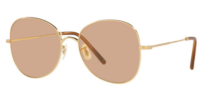 Oliver Peoples® Eliane OV1313 5245 56 - Brushed Gold/Dusk Beach Sunglasses