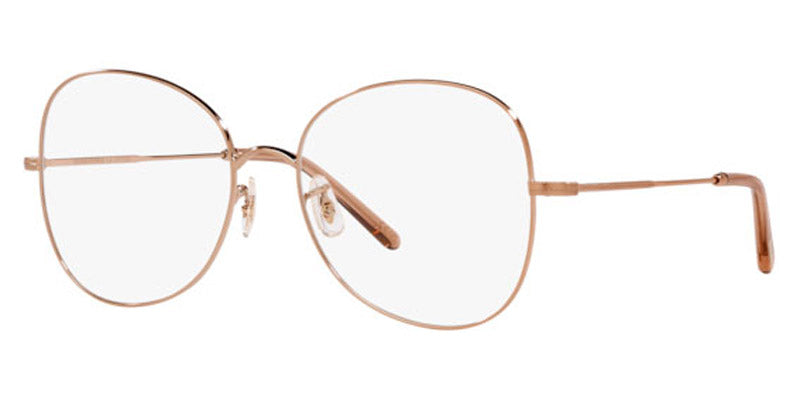 Oliver Peoples® Eliane OV1313 5246 56 - Brushed Rose Gold/Demo Lens Sunglasses