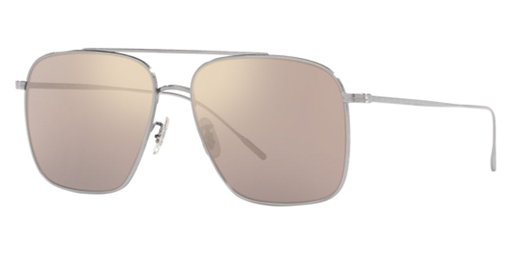 Oliver Peoples® Dresner OV1320ST 50365D 56 - Silver/Chrome Taupe Photochromic Sunglasses