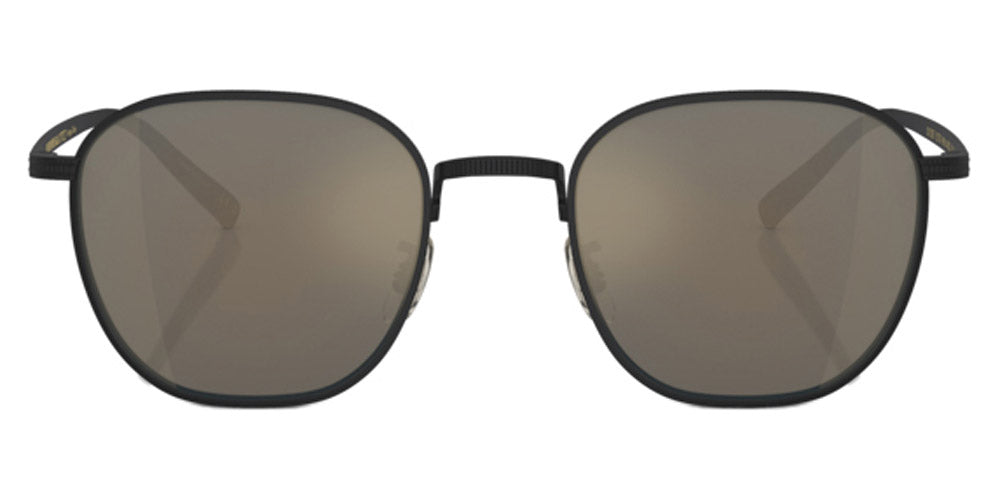 Oliver Peoples® Rynn OV1329ST 501739 - Matte Black / Gray Goldtone Sunglasses