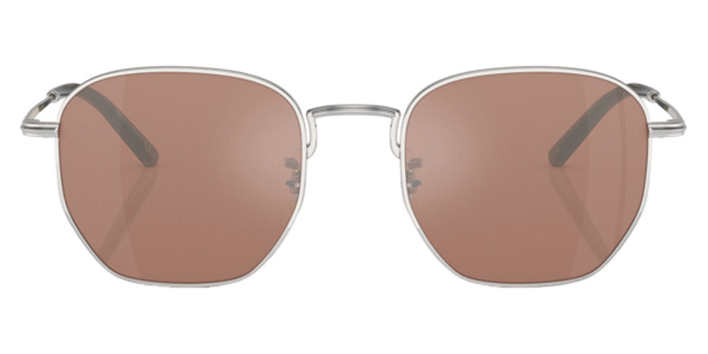 Oliver Peoples® Kierney Sun OV1331S 5036W4 51 - Silver / Persimmon Mirrored Sunglasses