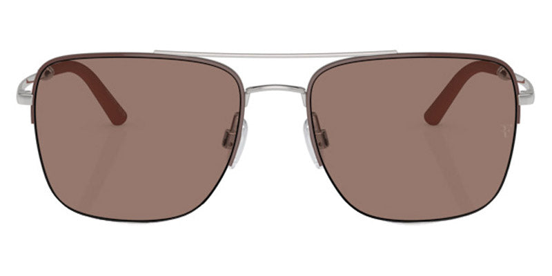 Oliver Peoples® R-2 OV1343S 503653 56 - Brick/Silver Sunglasses