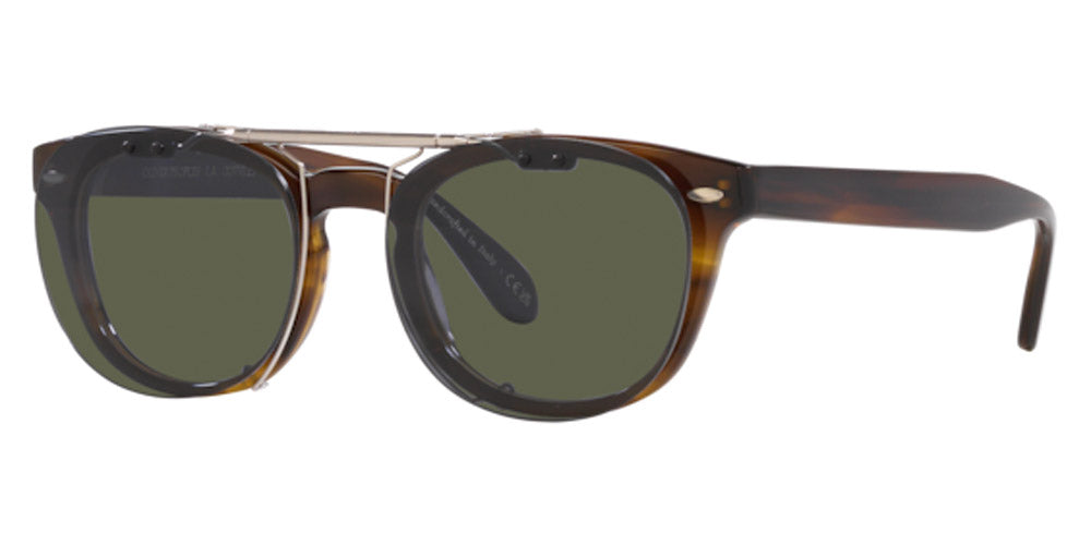 Oliver Peoples® Sheldrake Flip-Up Clip OV5036C 53299a 49 - Gold Sunglasses