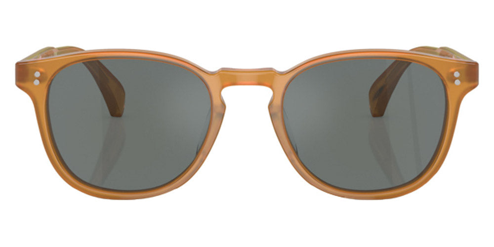 Oliver Peoples® Finley Esq. Sun (U) OV5298SU 1578W5 51 - Amber / Regal Blue Mirrored Sunglasses