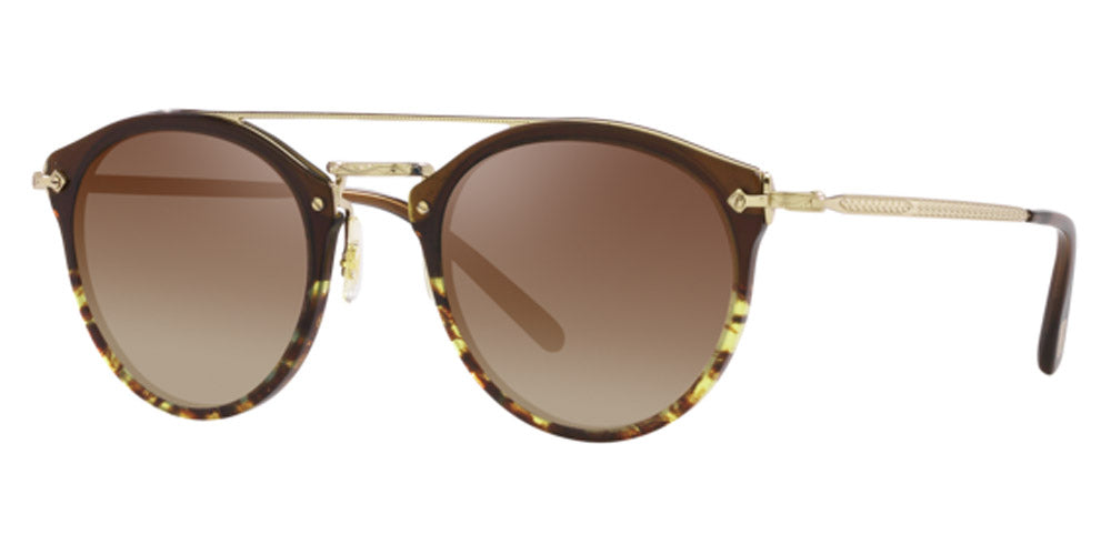 Oliver Peoples® Remick OV5349S 1756q1 50 - Espresso/382 gradient/gold Sunglasses