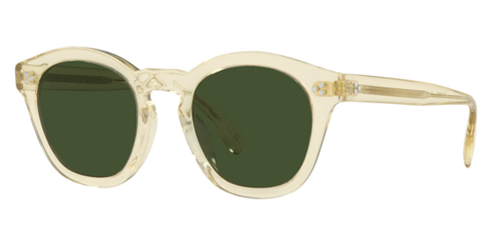 Oliver Peoples® Boudreau L.A OV5382SU 109471 48 - Buff/Green Sunglasses