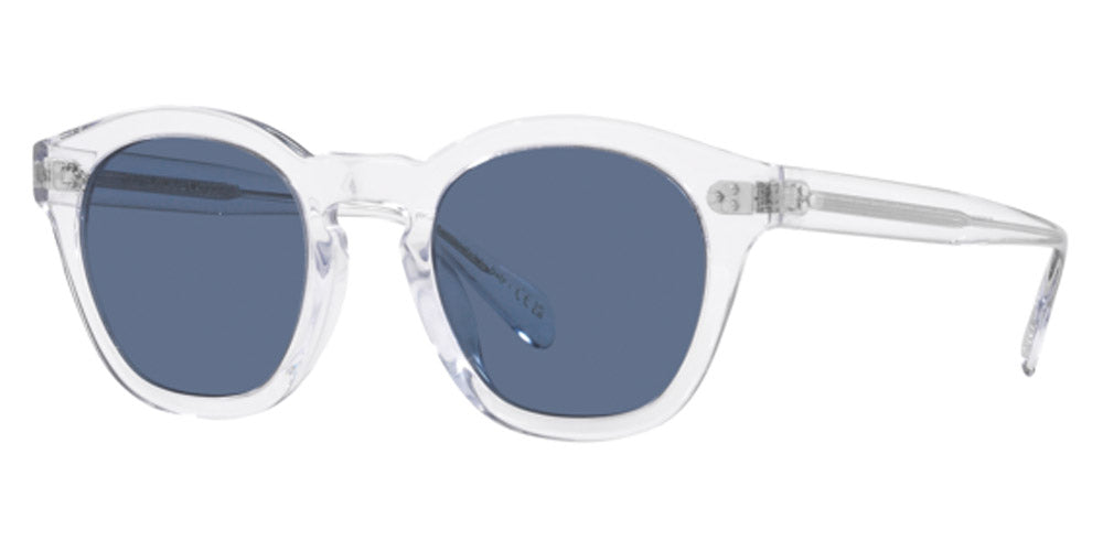 Oliver Peoples® Boudreau L.A OV5382SU 110180 48 - Crystal/Blue Sunglasses