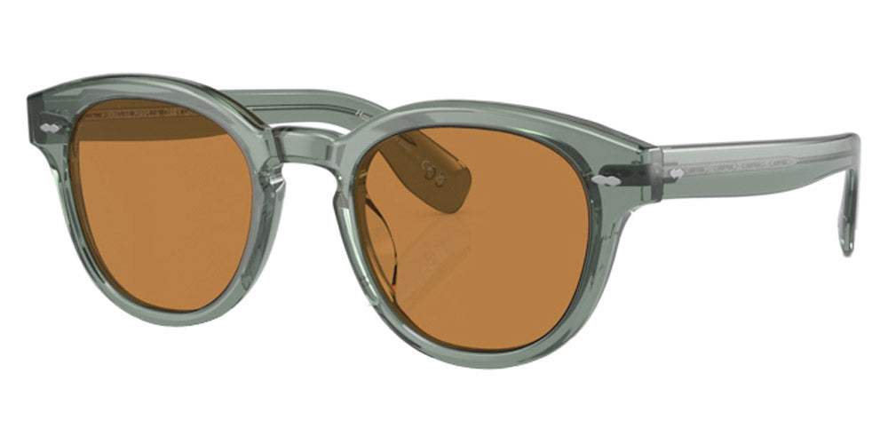 Oliver Peoples® Cary Grant Sun 178253 - Dusty aqua / Cognac Sunglasses