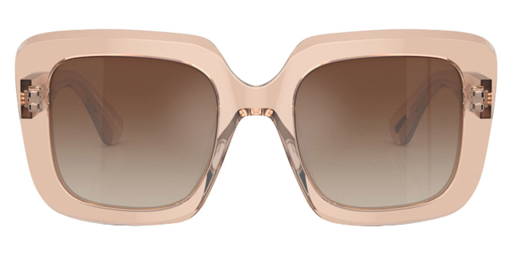 Oliver Peoples® Franca OV5443SU 1471Q1 52 - Blush / Dark Brown Gradient Mirrored Sunglasses