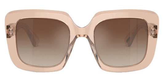 Oliver Peoples® Franca OV5443SU 1471Q1 52 - Blush / Dark Brown Gradient Mirrored Sunglasses