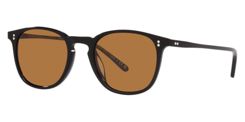 Oliver Peoples® Finley 1993 Sun OV5491SU 173153 50 - Black / Cognac Sunglasses