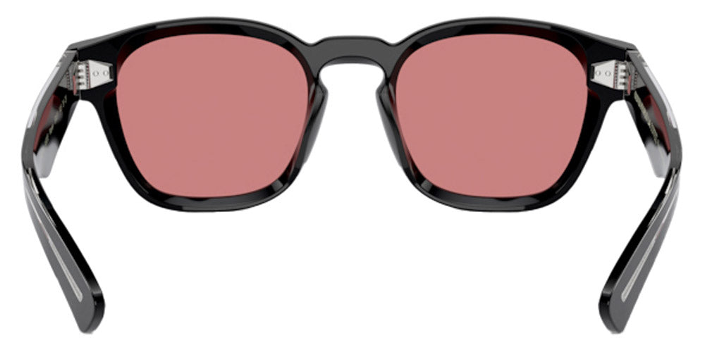 Oliver Peoples® Maysen OV5521SU 14923E 50 - Black / Magenta Photochromic Mirrored Sunglasses