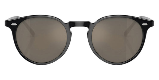 Oliver Peoples® N.02 Sun OV5529SU 177239 48 - Kuri Brown/Dark Brown / Gray Goldtone Mirrored Sunglasses