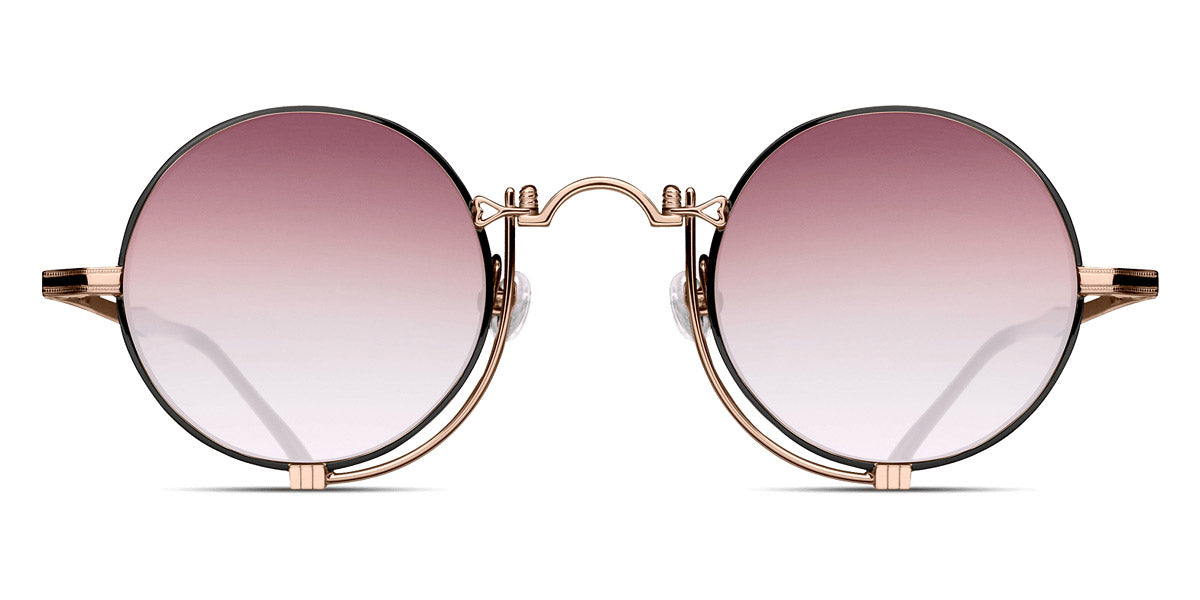 Matsuda® 10601H MTD 10601H Rose Gold/Matte Black/Pink Gradient 45 - Rose Gold/Matte Black / Pink Gradient Sunglasses