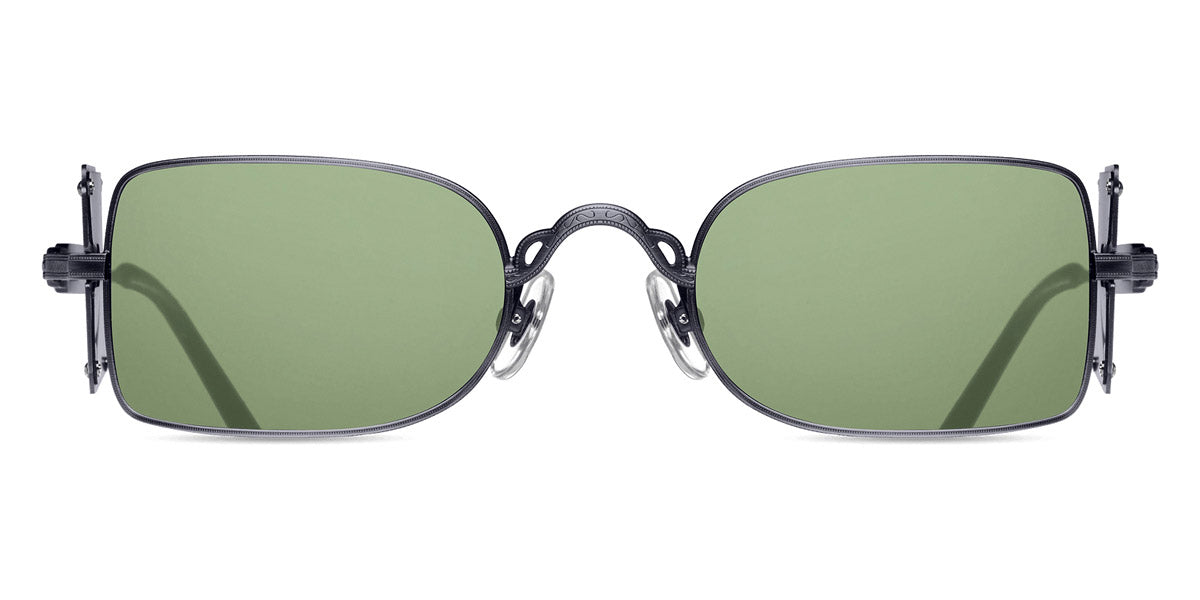 Matsuda® 10611H MTD 10611H Matte Black/Brushed Gold/Sage Green 48 - Matte Black/Brushed Gold / Sage Green Sunglasses