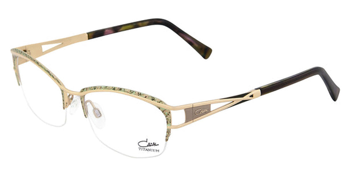 Cazal® 1281 CAZ 1281 001 54 - 001 Pistachio / Gold Eyeglasses