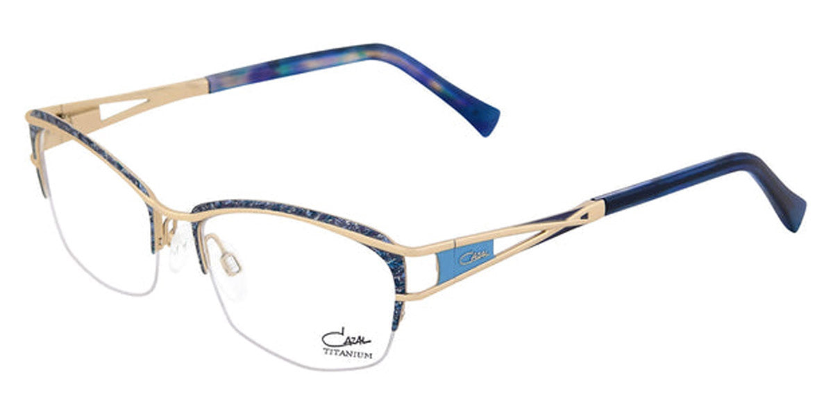 Cazal® 1281 CAZ 1281 002 54 - 002 Night Blue / Gold Eyeglasses