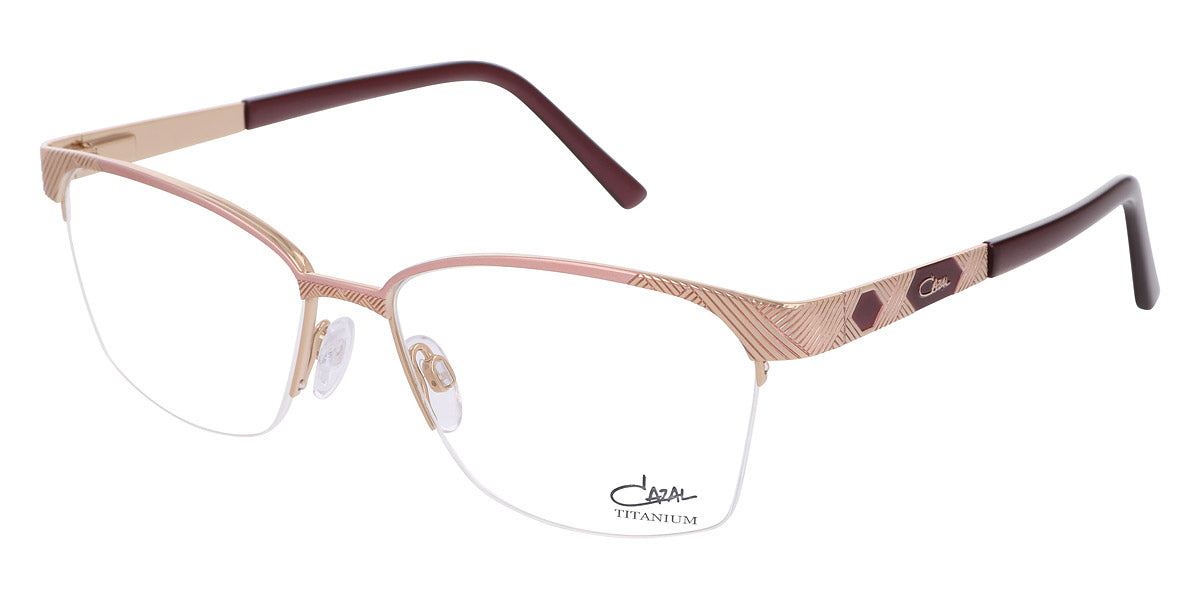 Cazal® 1258  CAZ 1258 002 55 - 002 Salmon-Gold Eyeglasses