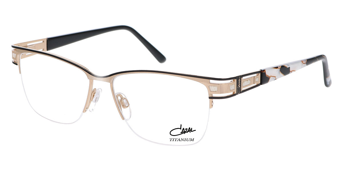 Cazal® 1262  CAZ 1262 001 52 - 001 Black-Gold Eyeglasses