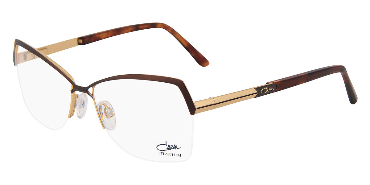 Cazal® 1273  CAZ 1273 002 53 - 002 Chocolate-Gold Eyeglasses