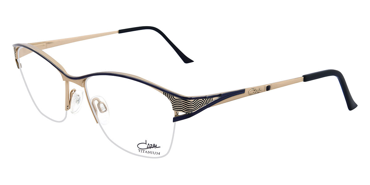 Cazal® 1274 CAZ 1274 001 53 - 001 Navy Blue-Gold Eyeglasses