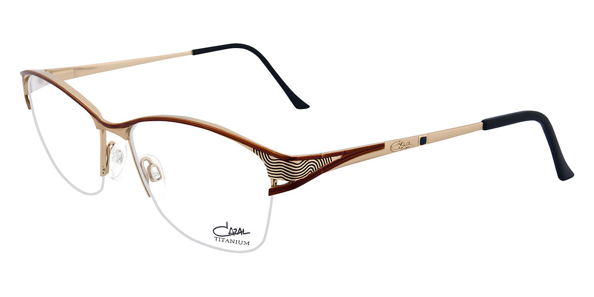 Cazal® 1274 CAZ 1274 003 53 - 003 Chocolate-Gold Eyeglasses