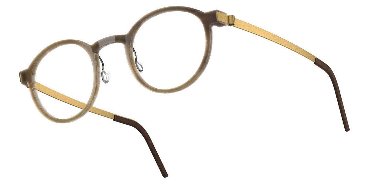 Lindberg® Buffalo Horn™ 1823 LIN BH 1823-H16-GT 45 - H16-GT Eyeglasses