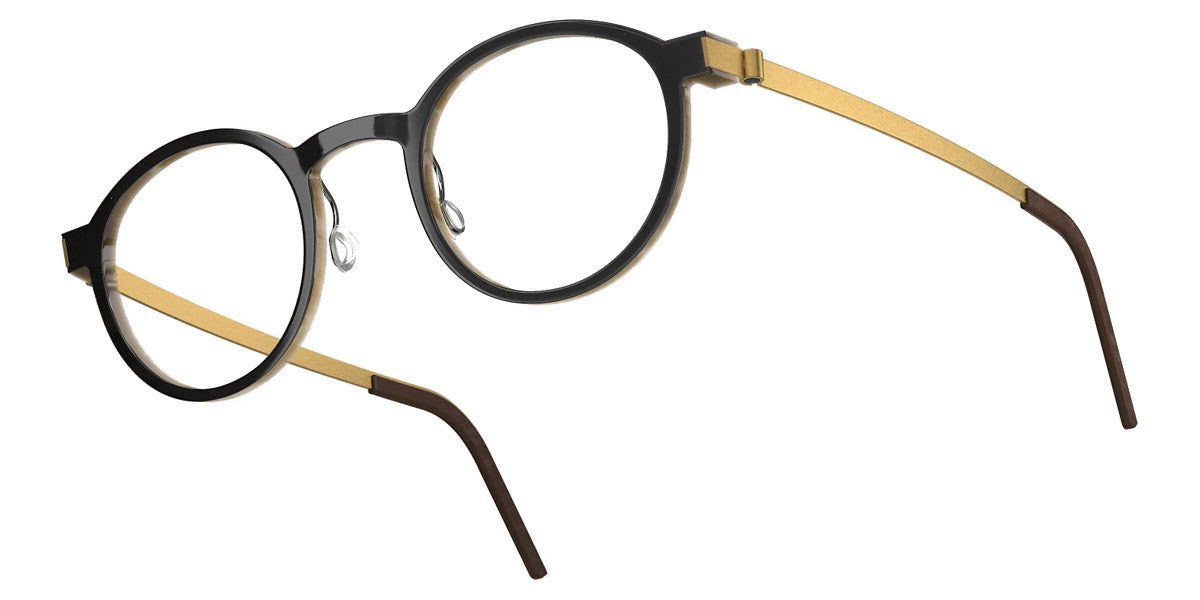 Lindberg® Buffalo Horn™ 1823 LIN BH 1823-H26-GT 45 - H26-GT Eyeglasses