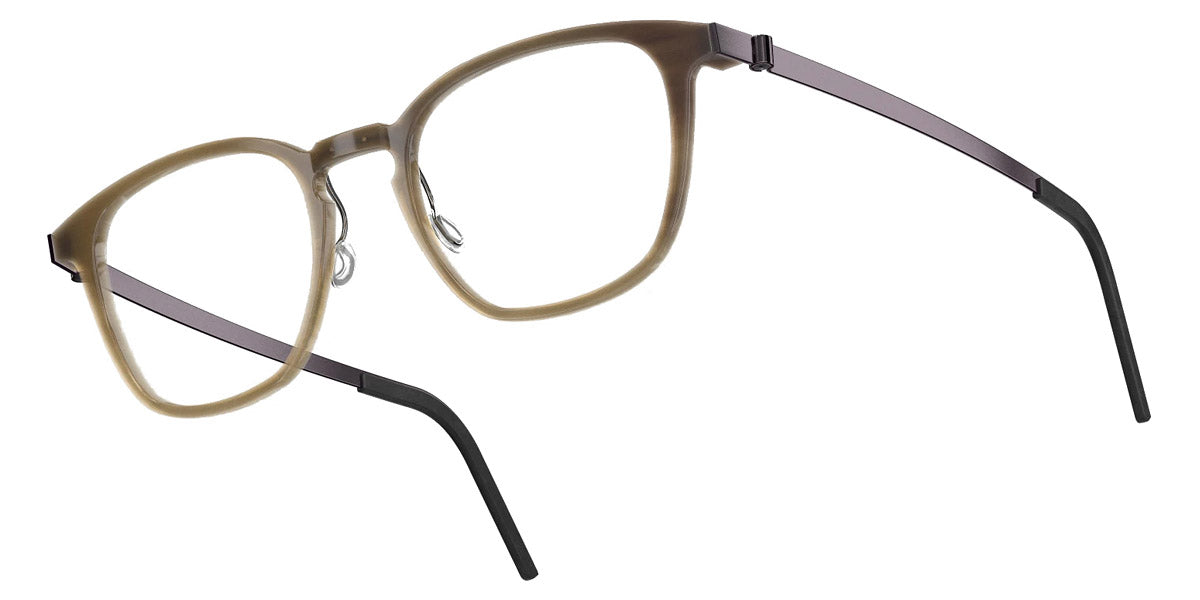 Lindberg® Buffalo Horn™ 1843 LIN BH 1843-H16-PU14 49 - H16-PU14 Eyeglasses