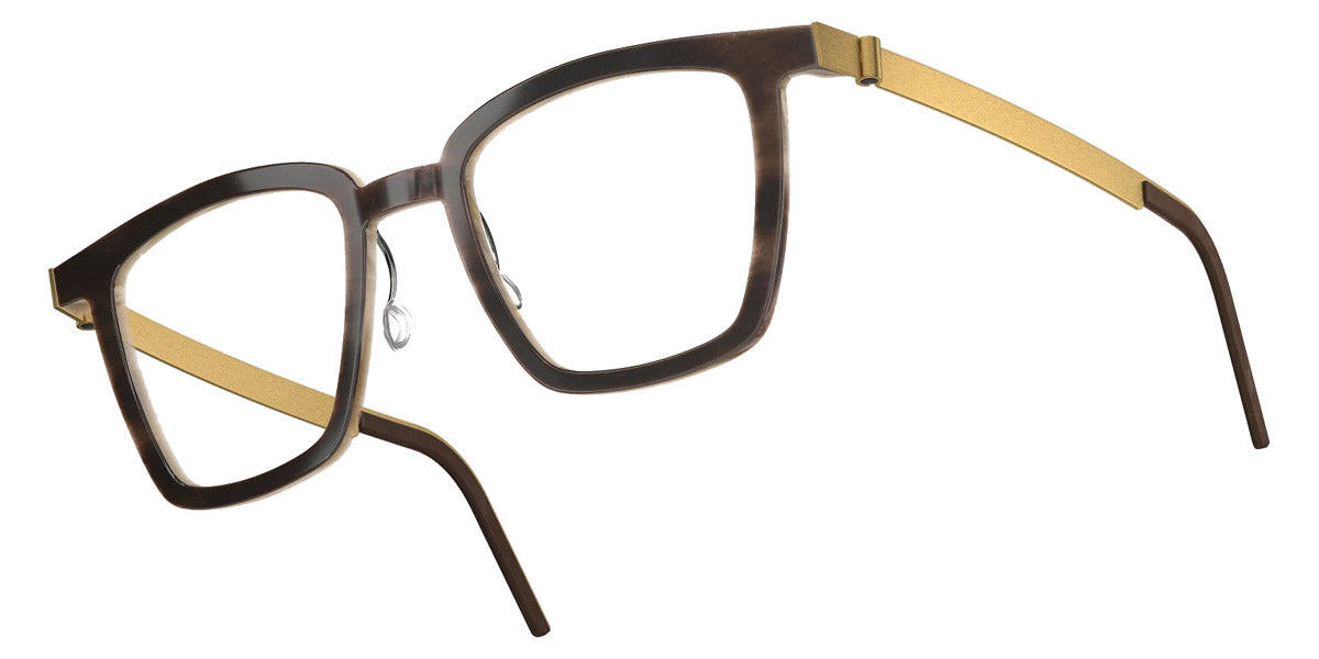 Lindberg® Buffalo Horn™ 1853 LIN BH 1853-H18-GT 50 - H18-GT Eyeglasses