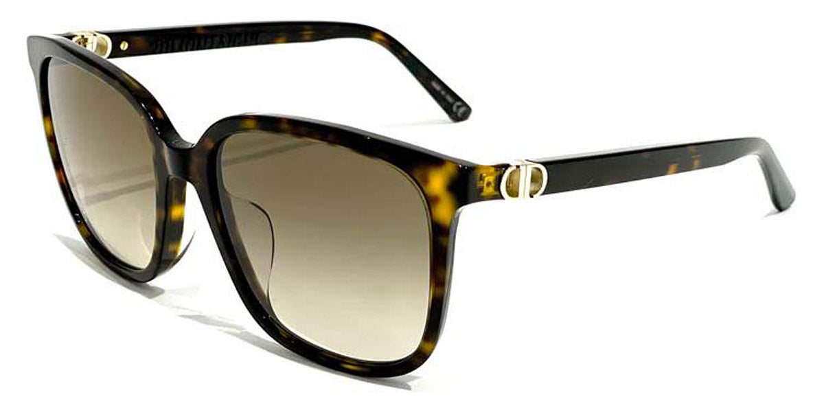 Dior® 30 Montaignemini S3F 30 MONTAIGNEMINI S3F 20F1 - Shiny Dark Havana Sunglasses