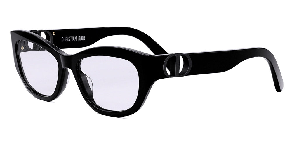 Dior® DIORBLACKSUITO S10I CD DIORBLACKSUITO S10I 1000 51 - 1000 Shiny Black Eyeglasses