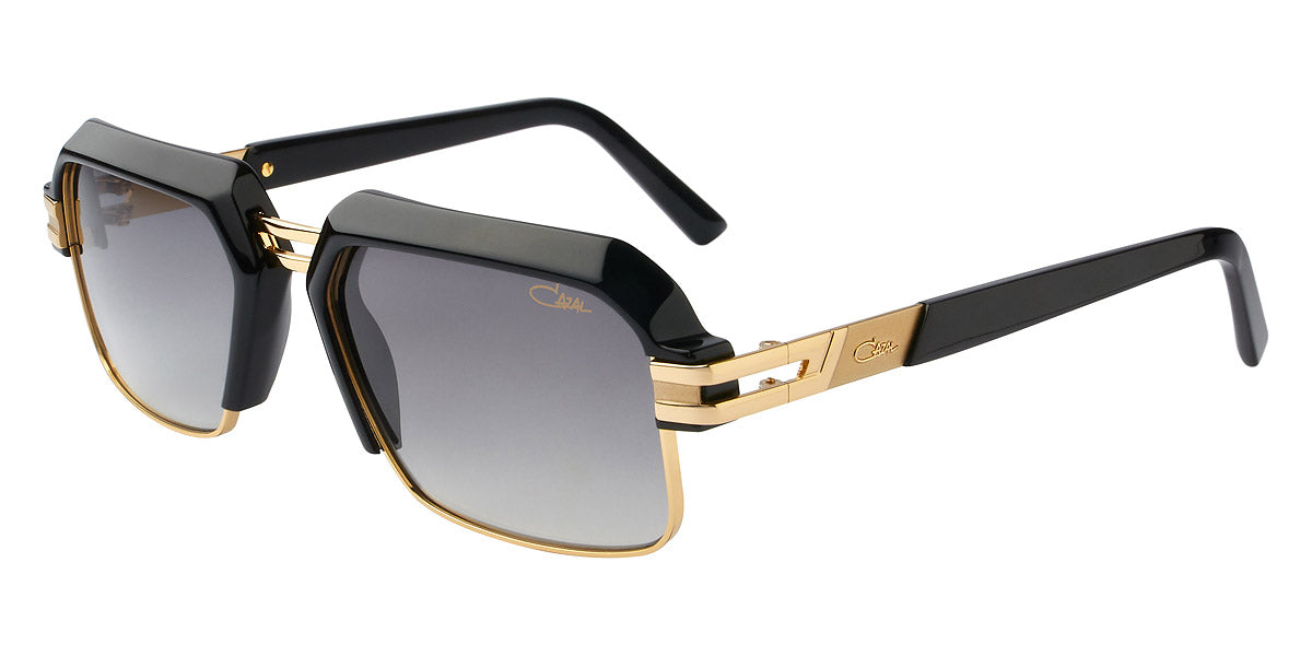 Cazal® 6020/3  CAZ 001 6020/3 001 56 - 001 Black-Gold/Grey Gradient Sunglasses