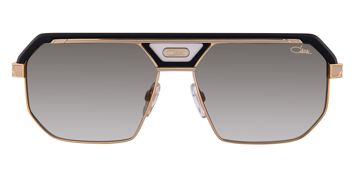 Cazal® 676 CAZ 676 002 63 - 002 Black-Gold Mat Sunglasses