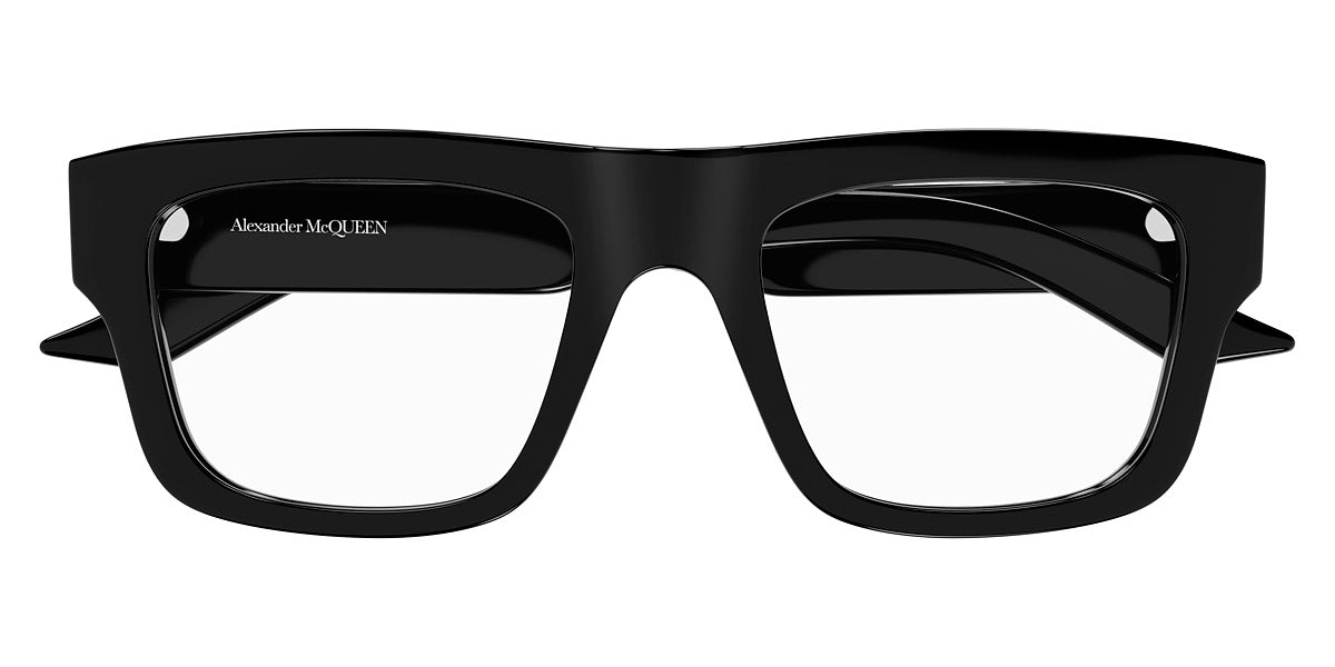 Alexander McQueen® AM0452O AM AM0452O 001 52 -  Black Eyeglasses