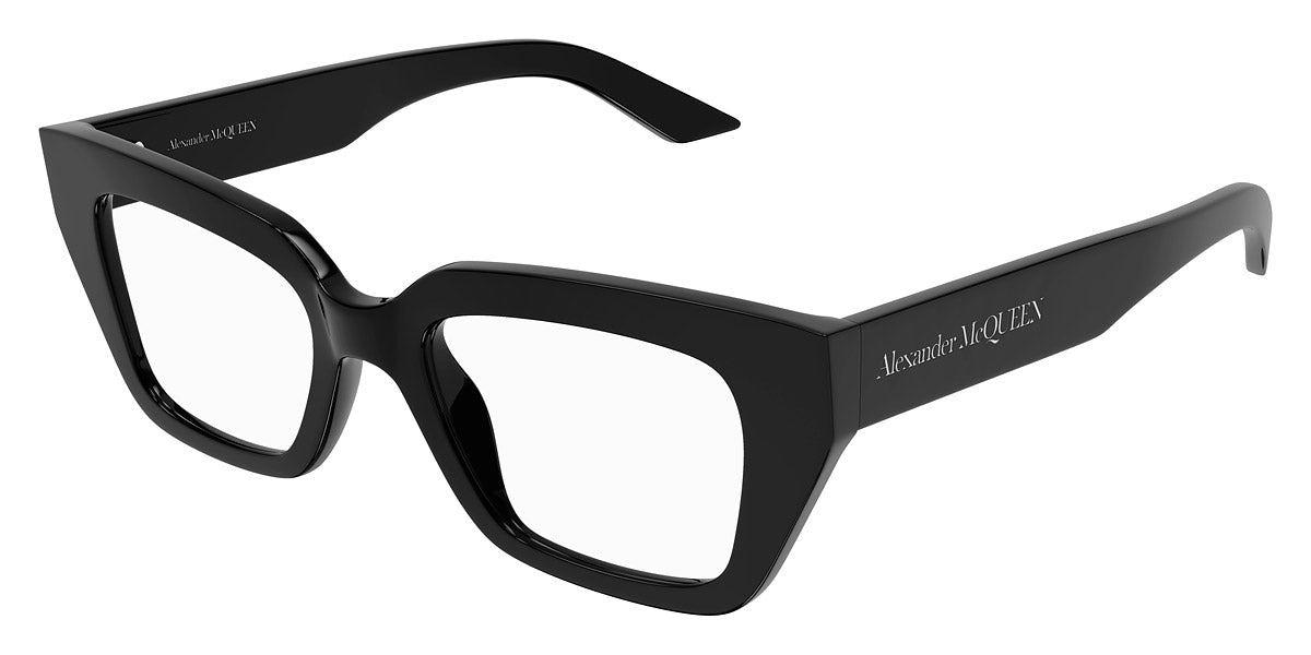 Alexander McQueen® AM0453O AM AM0453O 001 49 -  Black Eyeglasses