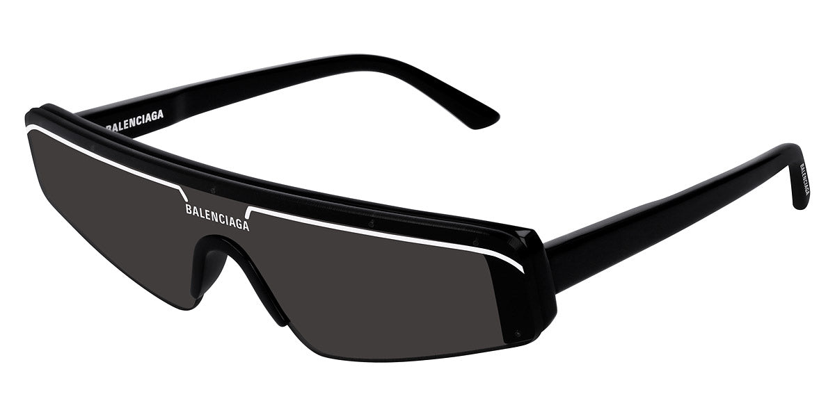 Balenciaga® BB0003S BB0003S 001 99 - Black / Gray Sunglasses