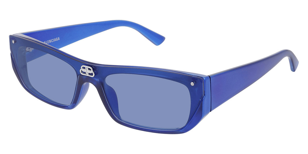 Balenciaga® BB0080S BB0080S 003 99 - Blue / Light Blue Sunglasses