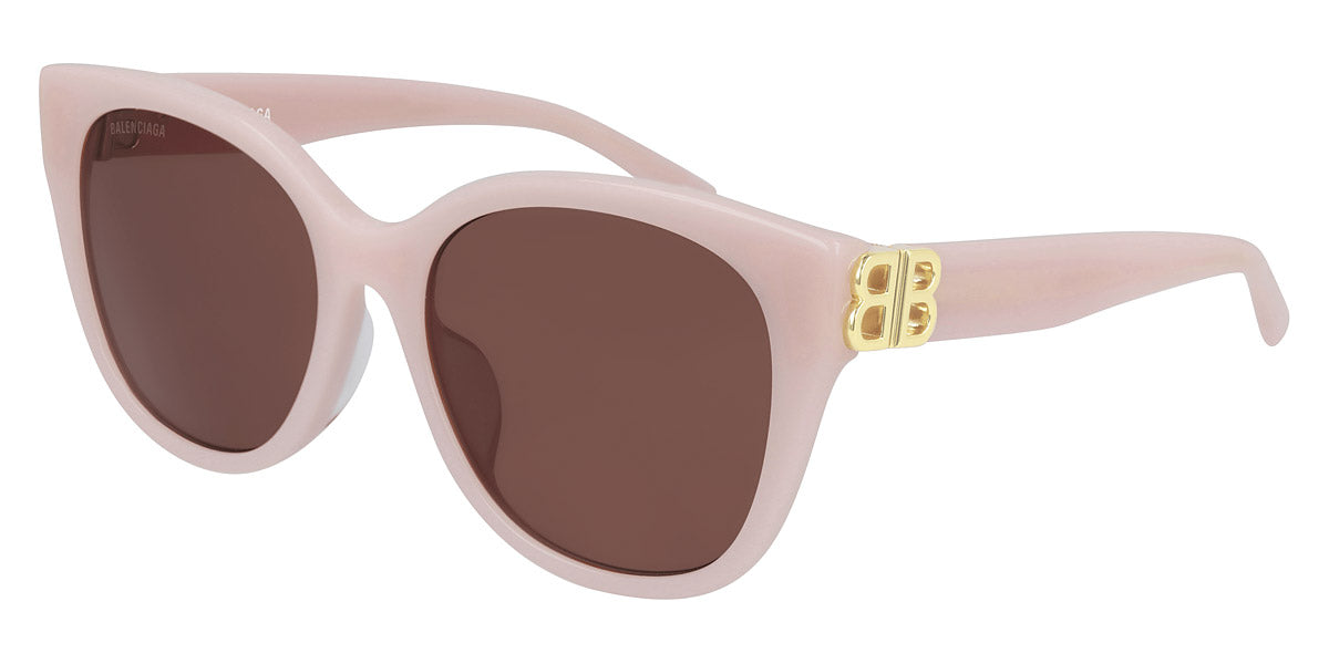 Balenciaga® BB0103SA BB0103SA 004 57 - Pink / Gold Sunglasses