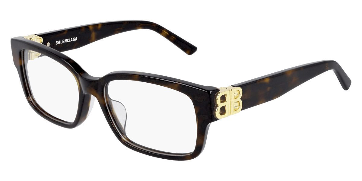 Balenciaga® BB0105O BB0105O 002 54 - Havana Eyeglasses