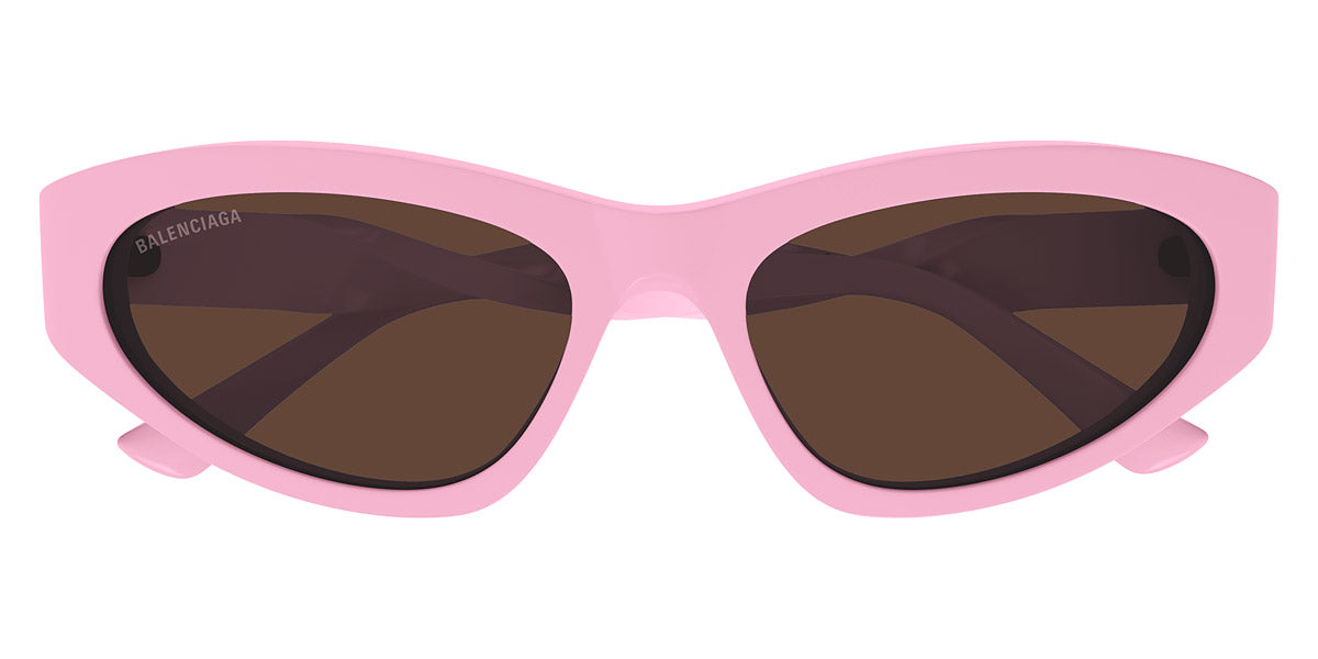 Balenciaga® BB0207S BB0207S 004 54 - Pink / Brown Sunglasses