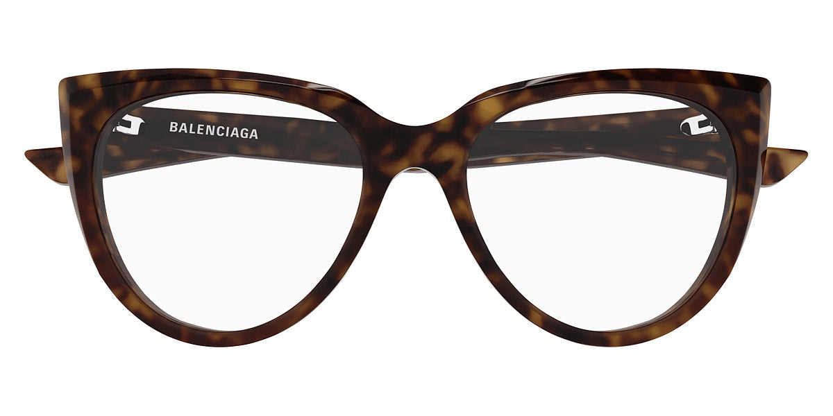 Balenciaga® BB0218O BB0218O 002 53 - Havana Eyeglasses