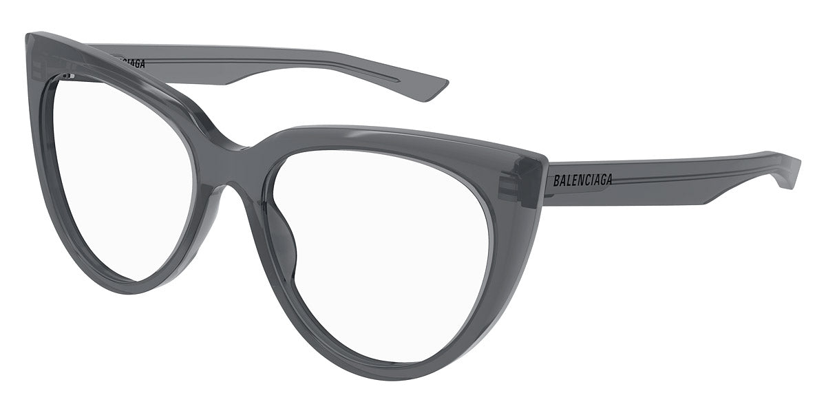 Balenciaga® BB0218O BB0218O 003 53 - Gray Eyeglasses