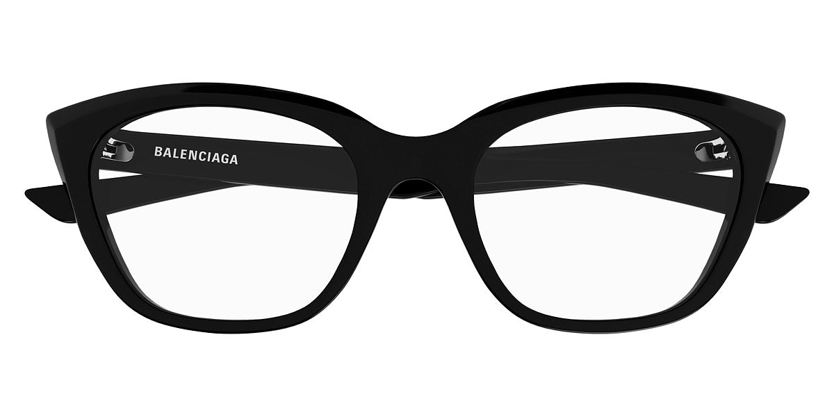 Balenciaga® BB0219O BB0219O 001 51 - Black Eyeglasses