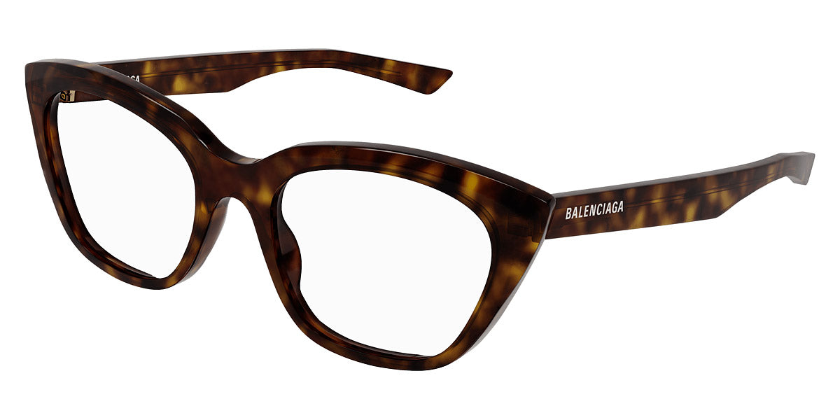 Balenciaga® BB0219O BB0219O 002 51 - Havana Eyeglasses