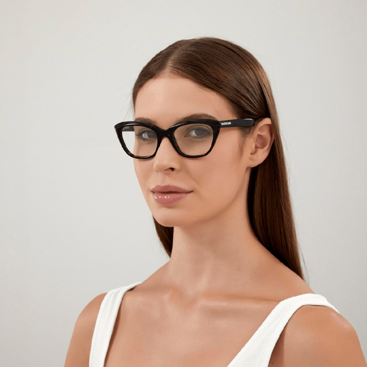 Balenciaga® BB0219O BB0219O 002 51 - Havana Eyeglasses