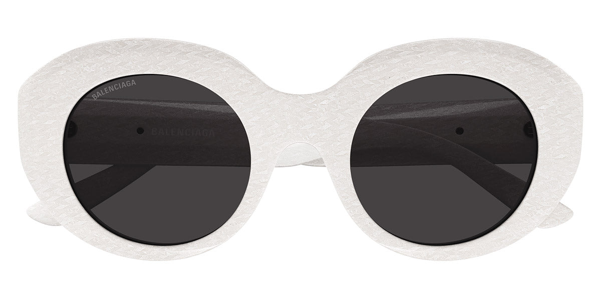 Balenciaga® BB0235S BB0235S 004 52 - White Sunglasses