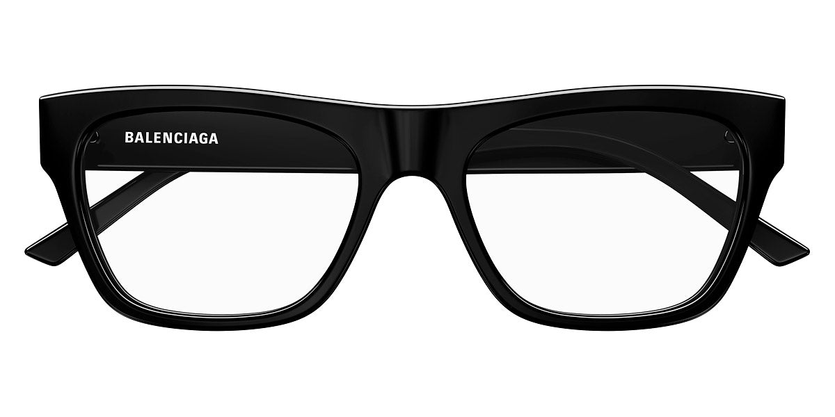 Balenciaga® BB0308O BB0308O 001 54 - Black Eyeglasses